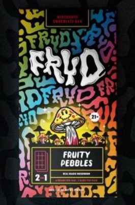 Fryd Fruity Pebbles 4g Chocolate shroom Bars