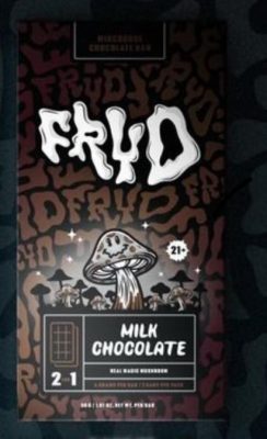 Fryd Milk Chocolate 4g Chocolate shroom Bars